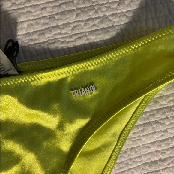 Triangl Swimwear Neon Yellow Bikini - Picture 7 of 9